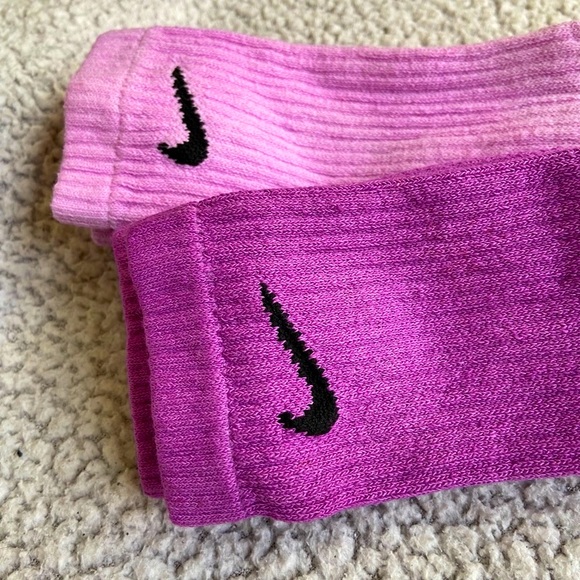 PURPLE TWO PACK NIKE SOCKS - Picture 2 of 6